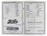 (9) Walters, Foxx, Williams, Cronin +5 Signed 1941 Reds vs. Red Sox Program PSA