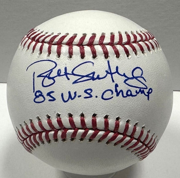 Royals BRET SABERHAGEN Signed Official MLB Baseball AUTO w/ 85 WS Champs - BAS