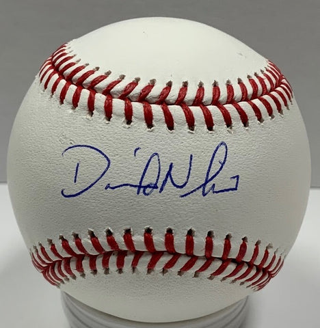 Milwaukee Brewers Catcher DAVE NILSSON Signed Official MLB Baseball AUTO - JSA