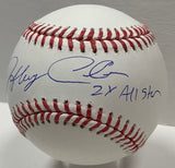 Brewers JEFF CIRILLO Signed Official MLB Baseball AUTO W/ 2 x All Star - JSA