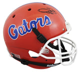 Florida Emmitt Smith Signed Schutt Full Size Rep Helmet BAS Witnessed #W897341
