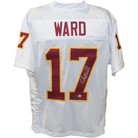 Charlie Ward Autographed/Signed College Style White Jersey Beckett 44398