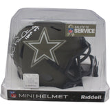 Michael Irvin Autographed Dallas Cowboys Mini Helmet 22 STS HOF Beckett 46886