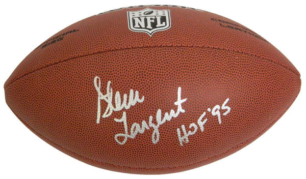STEVE LARGENT Signed Wilson Limited NFL Full Size Football w/HOF 95 - SCHWARTZ