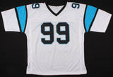 Kawann Short Signed Carolina Panthers Jersey (JSA) 2013 2nd Rd Draft Pk / Purdue