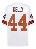 Leroy Kelly Signed White T/B Custom Football Jersey w/HOF'94 - (SCHWARTZ COA)