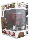 Bulls Dennis Rodman Authentic Signed #103 Funko Pop Figure BAS Wit #2W373784