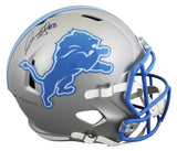 Lions Isaac TeSlaa Signed Full Size Speed Rep Helmet W/ Case BAS Witnessed