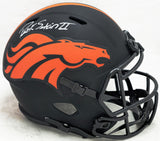 Patrick Surtain II Autographed Broncos Eclipse Full Size Helmet JSA AN11326