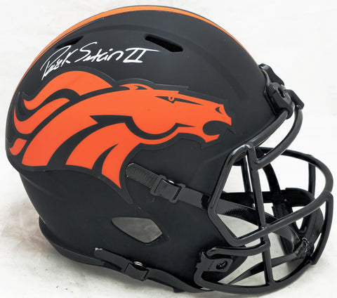 Patrick Surtain II Autographed Broncos Eclipse Full Size Helmet JSA AN11326