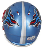 Malik Willis Autographed Tennessee Titans Flash Mini Speed Helmet Beckett