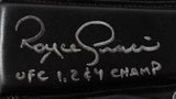 Royce Gracie Signed UFC Glove Inscribed "UFC 1, 2 & 4 Champ" / PA