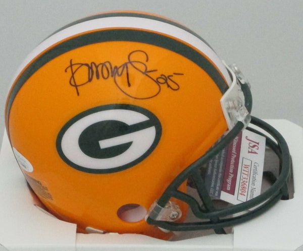 Packers SB XXXI Champ DORSEY LEVENS Signed Riddell Mini Helmet AUTO - JSA