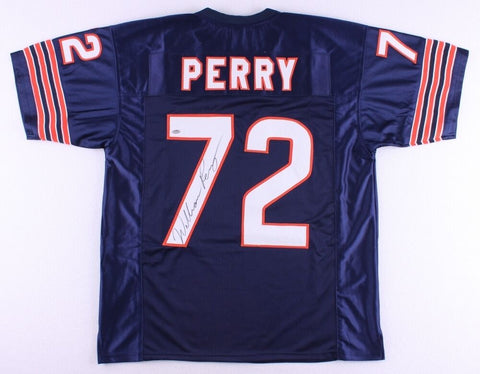 William Perry Signed Chicago Bears Jersey (Schwartz COA) 1985 Super Bowl Shuffle