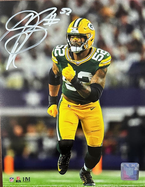 Packers Linebacker RASHAN GARY Signed 8x10 Photo #2 AUTO