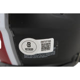 Quinshon Judkins Autographed Ohio State Buckeyes Black Mini Helmet Beckett 49614