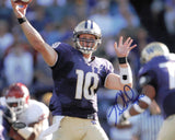 Jake Locker Autographed 8x10 Photo University of Washington MCS Holo #63153