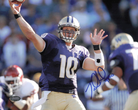 Jake Locker Autographed 8x10 Photo University of Washington MCS Holo #63153