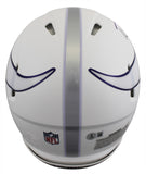 Vikings Randy Moss Signed 2024 On-Field Alt F/S Speed Proline Helmet W/ Case BAS