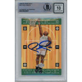 Paul Pierce Autographed/Signed 1998 Upper Deck 321 Card 10 Grade Beckett 47033