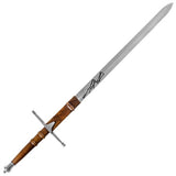 Mel Gibson Autographed Braveheart William Wallace Stainless Steel Sword & Sheath