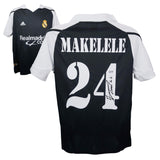 Claude Makelele Signed Real Madrid FC Soccer Jersey #24 with Beckett COA