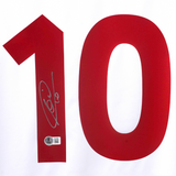 Francesco Totti Signed AS Roma Away Soccer Jersey #10 with Beckett Witness