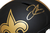 Derek Carr Signed New Orleans Saints Authentic Eclipse Speed Helmet BAS 39724