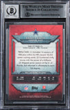 Cowboys Emmitt Smith Signed 2012 Topps Triple Threads #22 Card Auto 10! BAS Slab