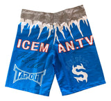 Chuck Liddell Signed Iceman UFC MMA Trunks PSA