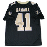 ALVIN KAMARA SIGNED NEW ORLEANS SAINTS BLACK NIKE LIMITED #41 JERSEY BECKETT