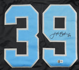 Jake Bates Signed Detroit Lions Alternate Jersey (Beckett) Ex Razor Back Kicker