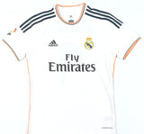 Karim Benzema Signed Real Madrid FC Home White Soccer Jersey #9 Beckett Hologram
