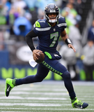 Geno Smith Signed Seahawks 35x43 Framed Jersey (Beckett) Seattle #1 Quarterback