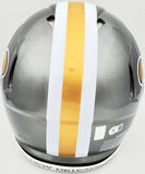 Drew Brees Auto Saints Flash Silver Full Size Auth Speed Helmet SB XLIV MVP BAS