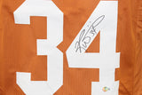 Ricky Williams Autographed/Signed College Style Orange XL Jersey Beckett 39337