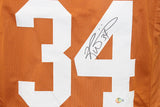 Ricky Williams Autographed/Signed College Style Orange XL Jersey Beckett 39337