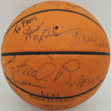 1979-80 Supersonics Autographed NBA Basketball 13 Sigs Wilkens Brown Beckett