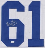 Nate Newton Signed Dallas Cowboys White Jersey (JSA COA) 3xSuper Bowl Champion