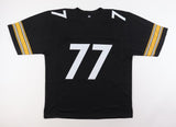 Broderick Jones Signed Pittsburgh Steelers Jersey (JSA COA) 2023 1st Rnd Pk / GA