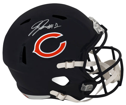 Jaylon Johnson Signed Bears Riddell Full Size Speed Replica Helmet - (SS COA)