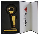 Lakers Shaquille O'Neal Signed 12" Replica Larry O'Brien Trophy BAS #T21651