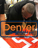 Derrick Brooks Autographed/Signed Pro Style Orange XL Jersey HOF Beckett 33972