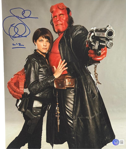Selma Blair Autographed/Signed/Signed Hellboy 11x14 Photo Liz Beckett 54306