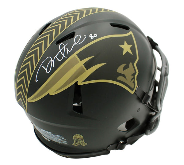 Danny Amendola Signed New England Patriots Speed Authentic STS 4 NFL Helmet