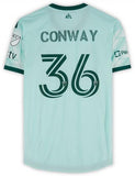 Jackson Conway Atlanta United FC Signed Player-Issued 36 Jersey 2023 MLS