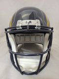 TRE HARRIS SIGNED LOS ANGELES CHARGERS ALTERNATE SPEED REPLICA HELMET BECKETT QR