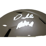 Darrelle Revis Autographed/Signed New York Jets 22 STS Mini Helmet Beckett 42358