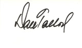 Dale Tallon Autographed/Signed Chicago Blackhawks Index Card Beckett 45266