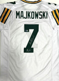 Packers DON MAJKOWSKI Signed Custom Replica White Jersey AUTO w/ "Majik" - BAS